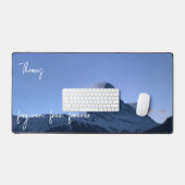 Persoonlijke Matterhorn Foto Vergeven Christelijk Bureaumat (Keyboard & Muis)