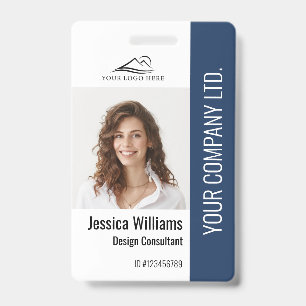 Persoonlijke medewerker Blauwe ID Badge
