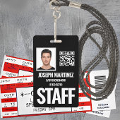 Persoonlijke medewerker Foto-ID Badge