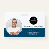Persoonlijke medewerker Foto ID Company Security B Badge (Voorkant)