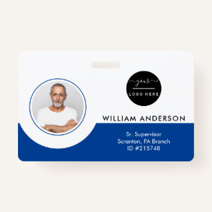 Persoonlijke medewerker Foto ID Company Security B Badge