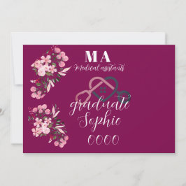 Persoonlijke medische assistenten afgestudeerd kaart