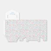 Persoonlijke medische hulp Rood Wit Blauw Bedankdoosjes (Uitgevouwen)