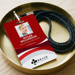 Persoonlijke Medische Logo ID Pasfoto Badge