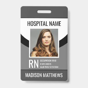 Persoonlijke Medische Werknemer Foto ID Badge