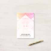 Persoonlijke Meer Kleurige Notities Post-it® Notes (Op bureau)