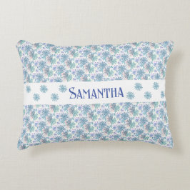 Persoonlijke Meerkleurige Pastel Patchwork Madelie Accent Kussen