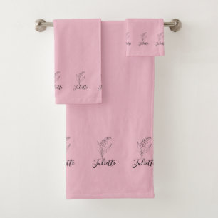 Persoonlijke Mei Lelietje-van-dalen Geboortebloem Bad Handdoek