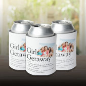 Persoonlijke Meidenavakantie Definitie Foto Blikjeskoeler