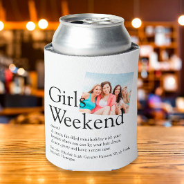 Persoonlijke Meidenweekend Definitie Foto Blikjeskoeler