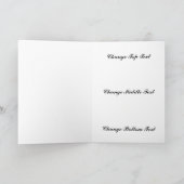 Persoonlijke Meisjesachtige Make-up Verjaardagskaa Kaart (Binnen)