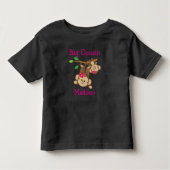 Persoonlijke meisleutels Grote Neef Kinder Shirts (Voorkant)