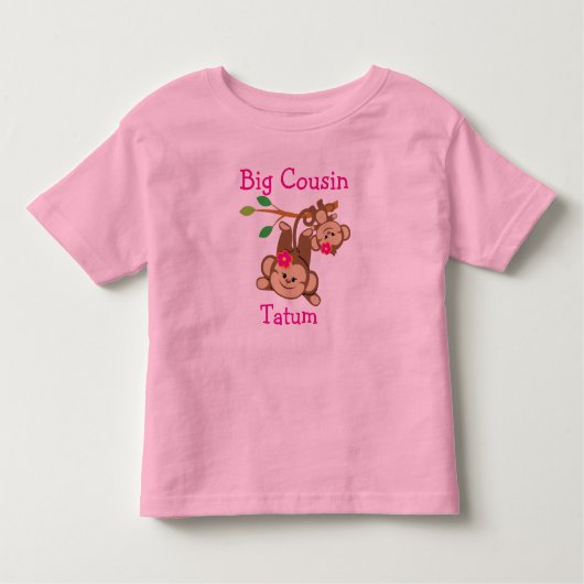 Persoonlijke meisleutels Grote Neef Kinder Shirts (Voorkant)