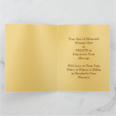 Persoonlijke, Memorial PHOTO-kaarten, naam, berich Kaart (Binnen)