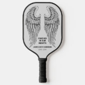 Persoonlijke Memorial Wings Pickleball Paddle (Voorkant)