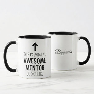 Persoonlijke Mentorbeker Uitstekend Mentorgeschenk Mok