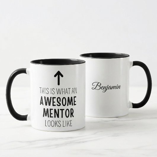 Persoonlijke Mentorbeker Uitstekend Mentorgeschenk Mok