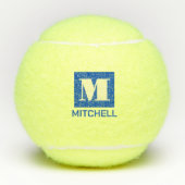 Persoonlijke merknaam Initiaal Tennisballen (Voorkant)