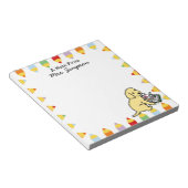 Persoonlijke merkwaardige gele Notitieblokken van  (Schuin)