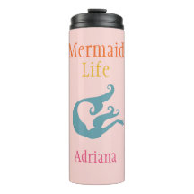 Persoonlijke mermaid LIfe Thermal Tumbler