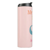 Persoonlijke mermaid LIfe Thermal Tumbler Thermosbeker (Gedraaid links)