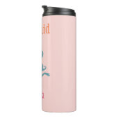Persoonlijke mermaid LIfe Thermal Tumbler Thermosbeker (Geroteerd rechts)