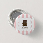 Persoonlijke Message Teddy Bear Button (Voorkant /achterkant)