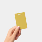 Persoonlijke Metallic Gouden Kleur Blank Badge (Handheld)