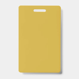 Persoonlijke Metallic Gouden Kleur Blank Badge