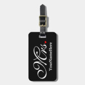 Persoonlijke Mevrouw Echtgenote Bruid Zijn Van haa Bagagelabel (Voorkant verticaal)