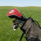 Persoonlijke Mexicaanse Rode LIEFDE Vlag Golfheadcover (Insitu)