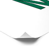 Persoonlijke Mexicaanse Vlag Perfect Poster (Hoek)