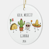 Persoonlijke Mexico Vakantie Ornament (Links)