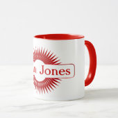 Persoonlijke microfoon mok (Voorkant rechts)