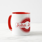 Persoonlijke microfoon mok (Voorkant links)