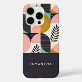 Persoonlijke mid-century modern geometrische boho Case-Mate iPhone case (Achterkant)