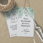 Persoonlijke mijn douche naar uw artistieke zeep cadeaulabel