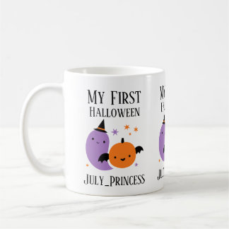 Persoonlijke Mijn Eerste Halloween-versiering Koffiemok