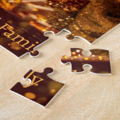Persoonlijke 'Mijn familienaam' foto-oudheid Legpuzzel (Zijkant)