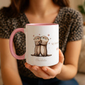 Persoonlijke Mijn Hart Is Van Jou Otter Mok