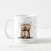 Persoonlijke 'Mijn Hart Is Van Jou' Otter Mok (Links)