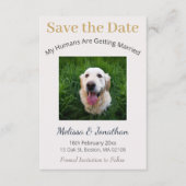 Persoonlijke 'Mijn Mensen Gaan Trouwen' Save The Date (Voorkant)
