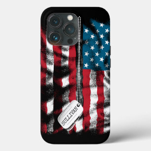 Persoonlijke Militair Soldaat Hondenpenningen VS V iPhone 13 Pro Hoesje