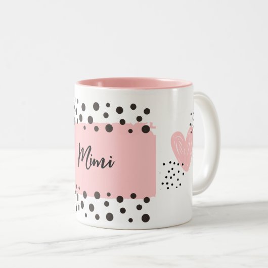 Persoonlijke Mimi Coffee Mok (Voorkant rechts)