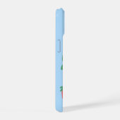 Persoonlijke Mini Aardbei Bloesem iPhone 15 Case (Rechterkant)