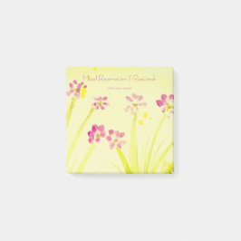 Persoonlijke mini-opmerking post-it® notes