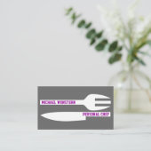 Persoonlijke minieme visitekaartjes grijs wit (Staand voorkant)