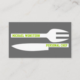 Persoonlijke minieme visitekaartjes grijs wit