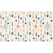 Persoonlijke Minimale Abstracte Boho Pastelkleuren Tafelkleed (Voorkant (Horizontaal))