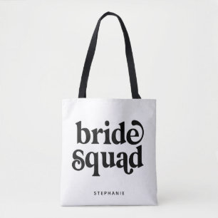 Persoonlijke minimale bride Squad-Canvas tas